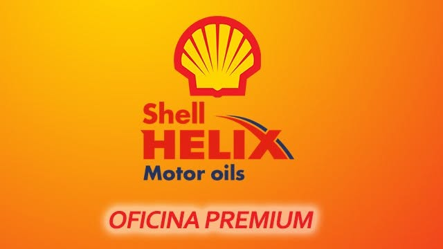 Selo de parceria Oficina Premium Shell Helix Motor Oils